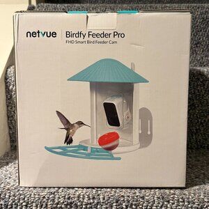 NWT Netvue Birdfy Pro Smart Bird Feeder FHD Camera